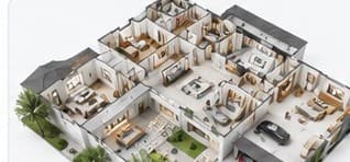 La casa a medida como modelo 3D