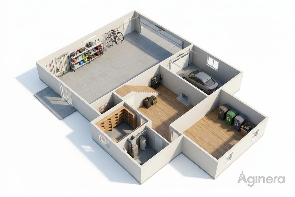 Home with double garage — room reveal 2