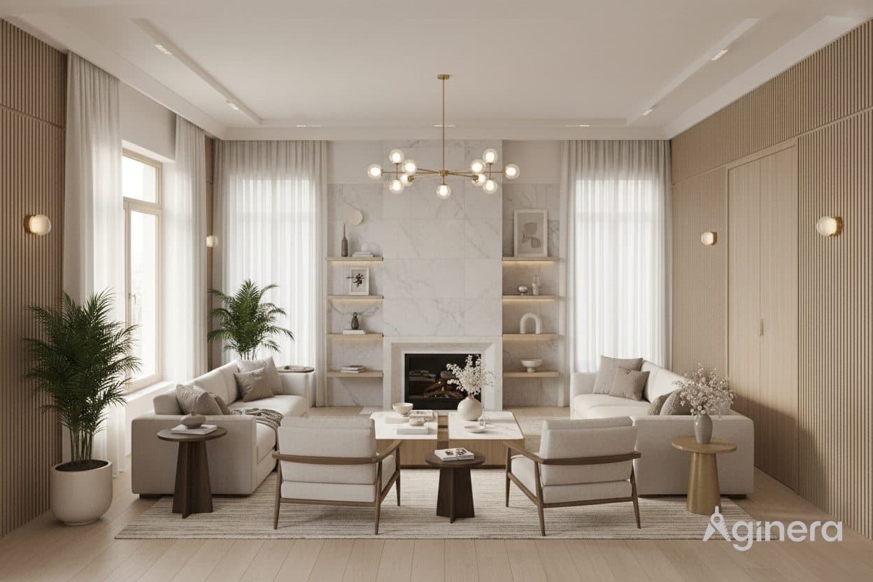 Panelled dining home — room reveal 3