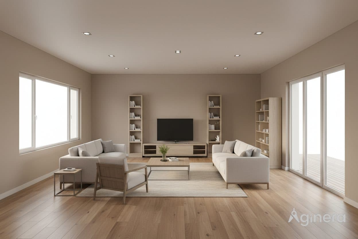 Single-storey home with garage — room reveal 3