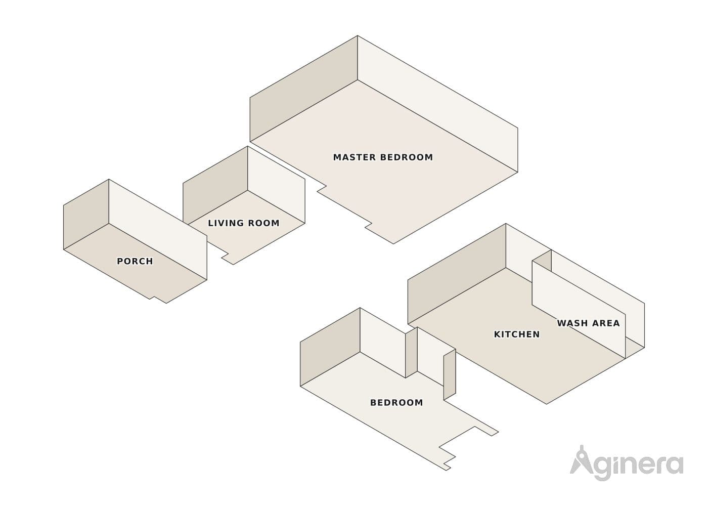 Studio suite — projected 3D model of the traced geometry