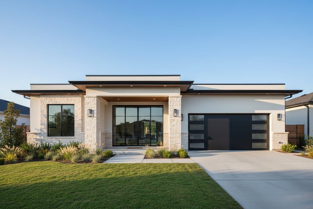 Photoreal home built from a floor plan