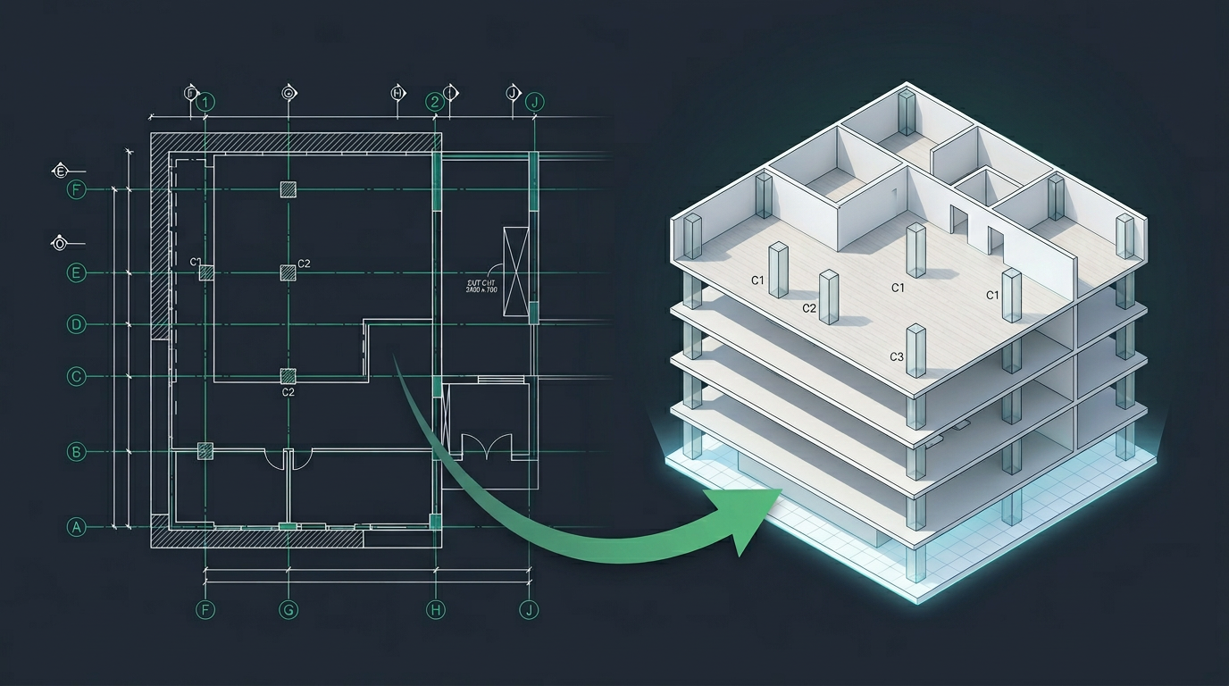 From 2D Plans to 3D Models: How AI Construction Extraction Is Changing the Game